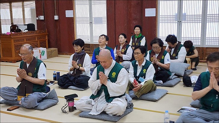 송광사 염불정진대회 사자루 2